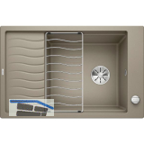 BLANCO Einbausp�le Elon XL 6 S mit InFino und Ablauffernb. Tartufo, reversibel