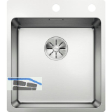 BLANCO 2D-Sp�le Andano 400-IF/A mit Push Control Edelstahl