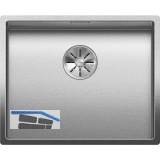 BLANCO 2D-Sp�le Claron 500-IF Edelstahl Durinox�