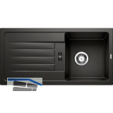 BLANCO Einbausp�le Favum 45 S Schwarz, reversibel