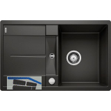 BLANCO fl�chenb�ndige Sp�le Metra 45 S-F Schwarz, reversibel