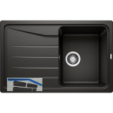 BLANCO Einbausp�le Sona 45 S Schwarz, reversibel