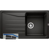 BLANCO Einbausp�le Sona 5 S Schwarz, reversibel
