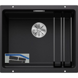 BLANCO Unterbau-Sp�le Etagon 500-U, Schwarz