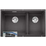 BLANCO Unterbau-Sp�le Subline 430/270-U, Felsgrau
