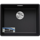 BLANCO fl�chenb�ndige Sp�le Serie Subline 500-F, Schwarz