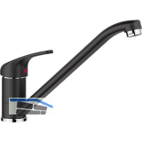 BLANCO K�chenarmatur Daras 526152 druckfest Schwarz