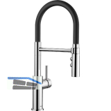 BLANCO K�chenarmatur Catris-S Flexo 525791 druckfest Chrom