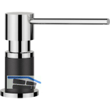 BLANCO Sp�lmittelspender Lato Schwarz/Chrom, 300 ml