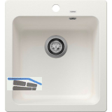 BLANCO Einbausp�le Naya 45 Wei�, reversibel