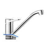 BLANCO K�chenarmatur Blancowega II 526402 druckfest Chrom