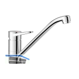 BLANCO K�chenarmatur Blancowega-F II 526404 druckfest Chrom