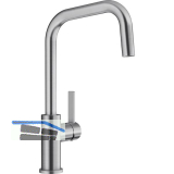 BLANCO K�chenarmatur Jandora 526615 druckfest Edelstahl geb�rstet