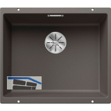 BLANCO Unterbau-Sp�le Subline 500-U, Vulkangrau