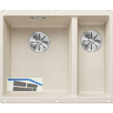 BLANCO Unterbau-Sp�le Subline 340/160-U Restebecken rechts, Softwei�