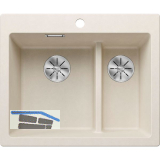 BLANCO Einbausp�le Pleon 6 Split ohne Drehknopfgarnitur, Softwei�