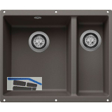 BLANCO Unterbau-Sp�le Rotan 340-160-U, Vulkangrau