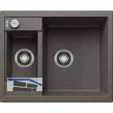 BLANCO Einbausp�le Metra 6 Vulkangrau, reversibel