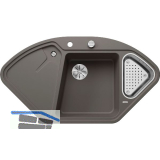BLANCO Eck-Einbausp�le Delta II Vulkangrau