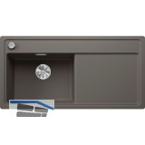 BLANCO fl�chenb�ndige Sp�le Zenar XL 6 S-F Vulkangrau, TT rechts