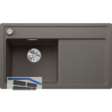 BLANCO fl�chenb�ndige Sp�le Zenar 45 S-F Vulkangrau, Tropfteil rechts