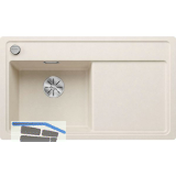 BLANCO fl�chenb�ndige Sp�le Zenar 45 S-F Softwei�, Tropfteil rechts