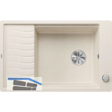 BLANCO Einbausp�le Elon XL 6 S-F fl�chenb�ndig Softwei�, reversibel