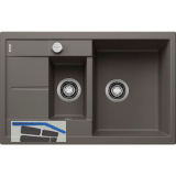 BLANCO Einbausp�le Metra 6 S Compact Vulkangrau, reversibel