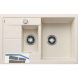 BLANCO Einbausp�le Metra 6 S Compact Softwei�, reversibel