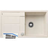 BLANCO fl�chenb�ndige Sp�le Metra 5 S-F Softwei�, reversibel