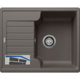 BLANCO Einbausp�le Zia 40 S Vulkangrau, reversibel