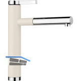 BLANCO K�chenarmatur Linee-S 526957 druckfest Softwei�/Chrom