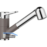 BLANCO K�chenarmatur Blancowega-S II 526983 druckfest Vulkangrau/Chrom