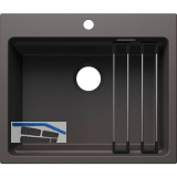 BLANCO Sp�le Etagon 6 for Coloured Components, Felsgrau