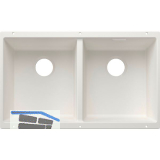 BLANCO Sp�le Subline 350/350-U for Coloured Components, Wei�