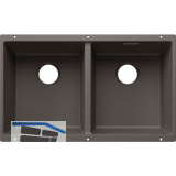 BLANCO Sp�le Subline 350/350-U for Coloured Components, Vulkangrau