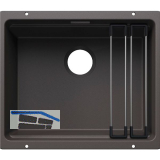 BLANCO Sp�le Etagon 500-U for Coloured Components, Felsgrau