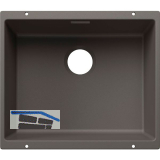 BLANCO Sp�le Subline 500-U for Coloured Components, Vulkangrau