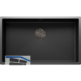 BLANCO Unterbau-Sp�le Claron 700-U Edelstahl Darksteel