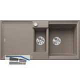 BLANCO Einbausp�le Adira 6 S mit Drehknopfgarnitur Tartufo