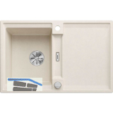 BLANCO Einbausp�le Adira 45 S mit Drehknopfgarnitur Softwei�