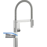 BLANCO K�chenarmatur Culina-S II AC mit Sensor 527462 druckfest Edelstahl