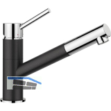 BLANCO K�chenarmatur Kano-S 527649 drucklos Anthrazit/Chrom