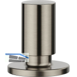 BLANCO Zugknopf rund Satin Platinum