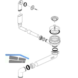 BLANCO Ab- und �berlaufgarnitur 1 x 3,5'' 138069