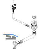 BLANCO Ab- und �berlaufgarnitur 1 x 3,5'' 226897