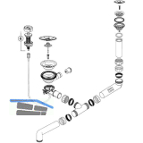 BLANCO Ablaufgarnitur 1 x 3,5'' 234071