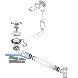 BLANCO Ab- und �berlaufgarnitur 1 x 3,5'' 234455