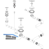 BLANCO Ab- und �berlaufgarnitur 1 x 3,5'' 234483