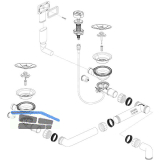 BLANCO Ab- und �berlaufgarnitur 2 x 3,5'' 234484